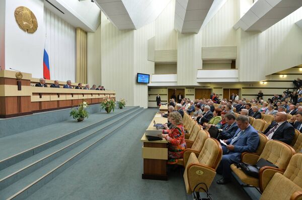 Сессия Парламентского собрания СГ Беларуси и России - Sputnik Беларусь