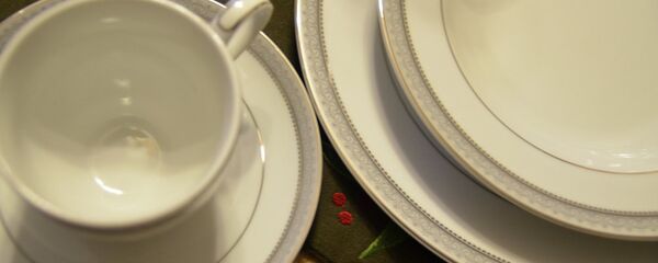 Чашка и тарелка - Sputnik Беларусь