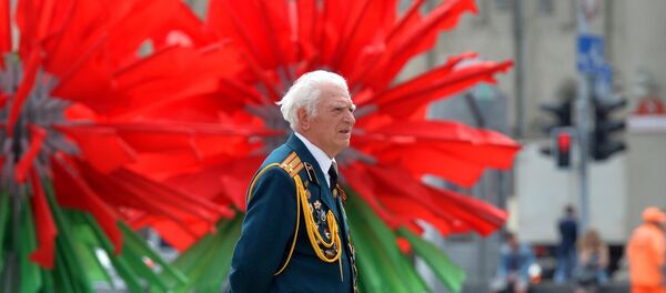 Флаги на день Независимости, архивное фото - Sputnik Беларусь