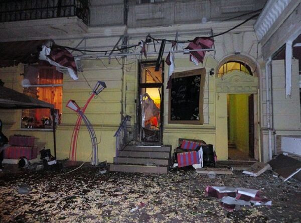 Взрыв у ресторана У Ангеловых в Одессе - Sputnik Беларусь