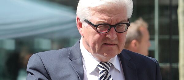 Министр иностранных дел Германии Франк-Вальтер Штайнмайер Министр иностранных дел Германии Франк-Вальтер Штайнмайер - Sputnik Беларусь
