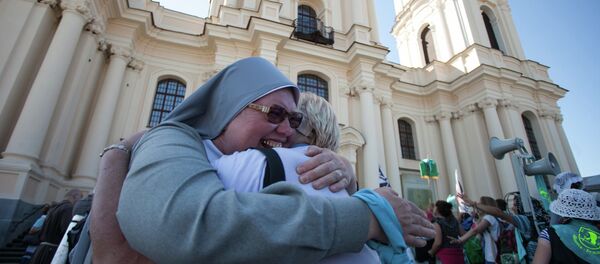 Многие пилигримы знают друг друга по мероприятиям прошлых лет. - Sputnik Беларусь