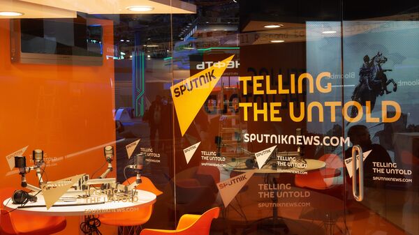 Павильон международного информационного бренда Sputnik - Sputnik Беларусь