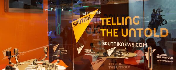 Павільён міжнароднага інфармацыйнага брэнда Sputnik Павільён міжнароднага інфармацыйнага брэнда Sputnik - Sputnik Беларусь