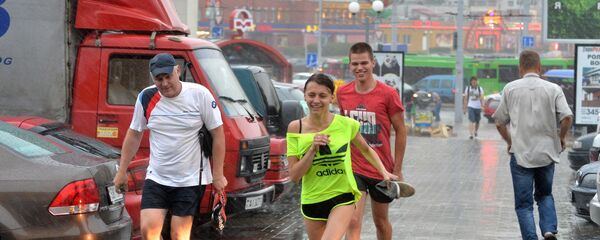 Дождж у Мінску - Sputnik Беларусь