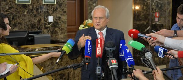 Представитель ОБСЕ в трехсторонней контактной группе Мартин Сайдик Представитель ОБСЕ в трехсторонней контактной группе Мартин Сайдик - Sputnik Беларусь