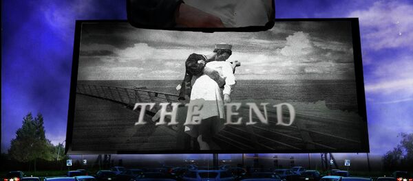 Автокинотеатр в США - Sputnik Беларусь