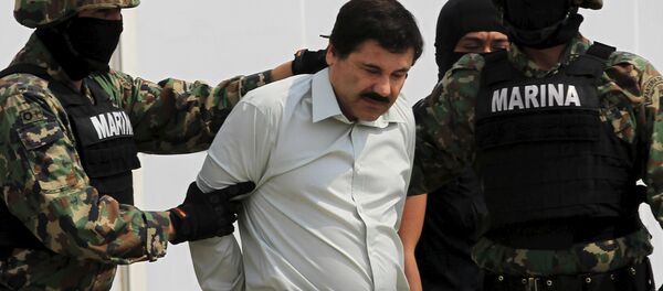 Мексиканский наркобарон Хоакин Гусман Лоэра по прозвищу Эль Чапо (Коротышка) - Sputnik Беларусь