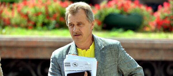 Лидер ОГП Анатолий Лебедько Лидер ОГП Анатолий Лебедько - Sputnik Беларусь