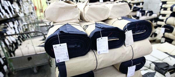 На складе ткани - Sputnik Беларусь