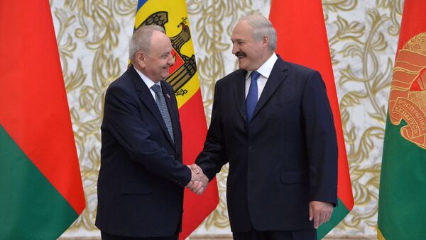 Александр Лукашенко и Николай Тимофти - Sputnik Беларусь