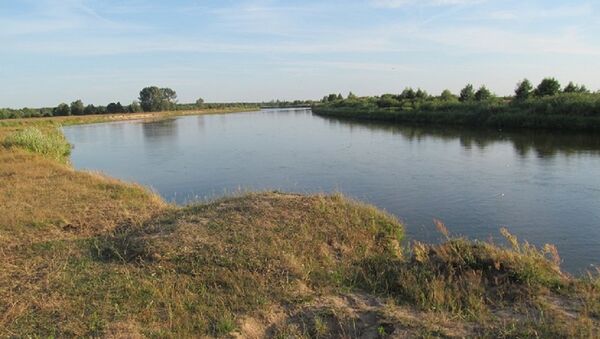 Часть реки Припять, где утонул ребенок - Sputnik Беларусь