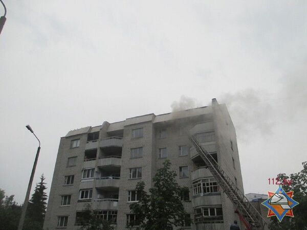 Пожар в доме престарелых в Могилеве - Sputnik Беларусь