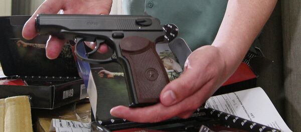 Копия пистолета Макарова Копия пистолета Макарова - Sputnik Беларусь