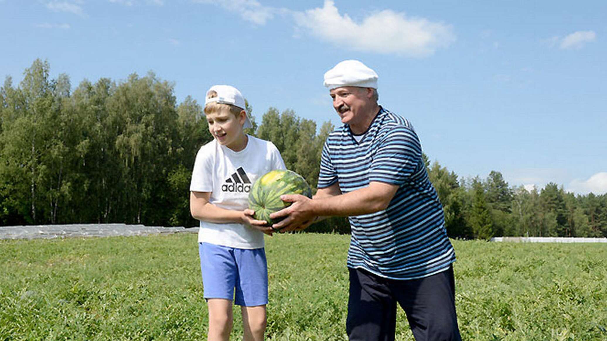 Лукашенко и арбузы