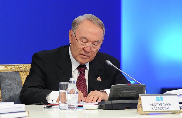 Президент Казахстана Нурсултан Назарбаев - Sputnik Беларусь