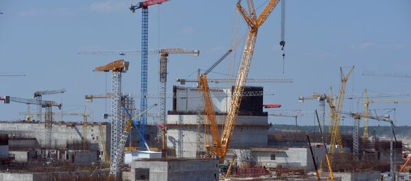 Белорусская АЭС в Островце - Sputnik Беларусь