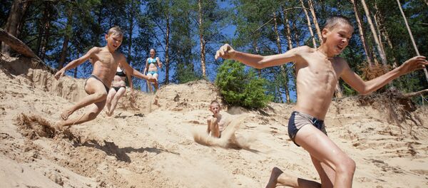 Дзеці ўлетку Дзеці ўлетку - Sputnik Беларусь