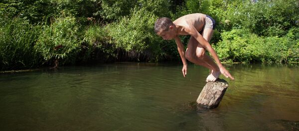 Прыжок в воду - Sputnik Беларусь