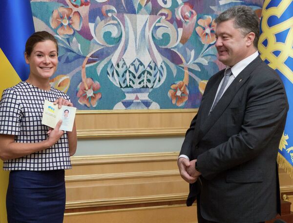 Политик Мария Гайдар получила гражданство Украины - Sputnik Беларусь