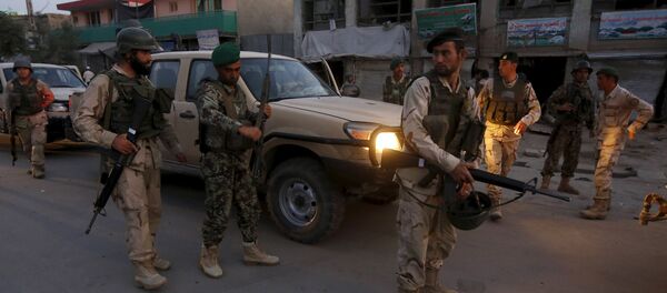 Афганские полицейские в Кабуле - Sputnik Беларусь