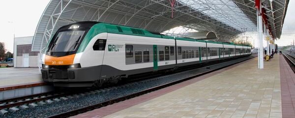 Дызайн новага беларускага цягніка - Sputnik Беларусь