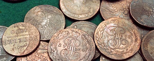 Старинные монеты из клада - Sputnik Беларусь