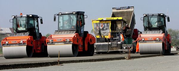 Дорожные работы, архивное фото - Sputnik Беларусь