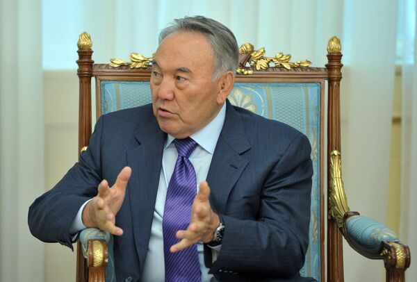Президент Казахстана Нурсултан Назарбаев - Sputnik Беларусь