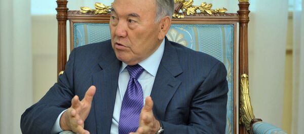 Президент Казахстана Нурсултан Назарбаев - Sputnik Беларусь