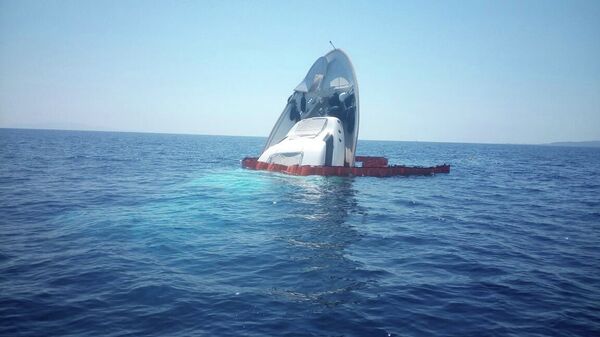 Затонувшая яхта - Sputnik Беларусь
