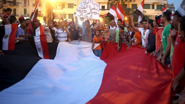 Протесты на площади Тахрир в Египте - Sputnik Беларусь