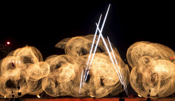 Международный фестиваль огня в Ратомке - Sputnik Беларусь