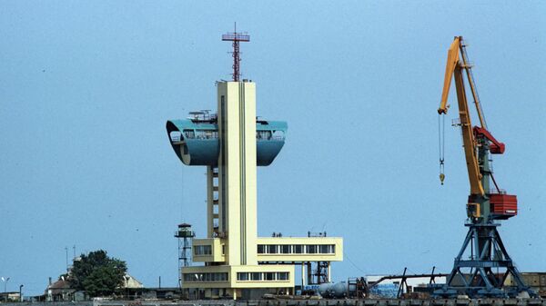 Центр управления движением судов в Одесском порту, архивное фото - Sputnik Беларусь