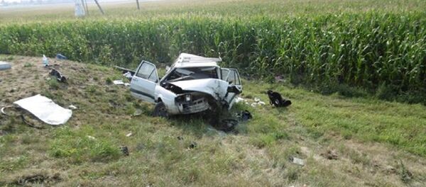 ДТП на трассе М1 в Минской области - Sputnik Беларусь