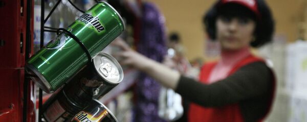 Продажа энергетических напитков - Sputnik Беларусь