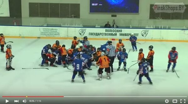 Драка на детском международном турнире в Пинске - Sputnik Беларусь