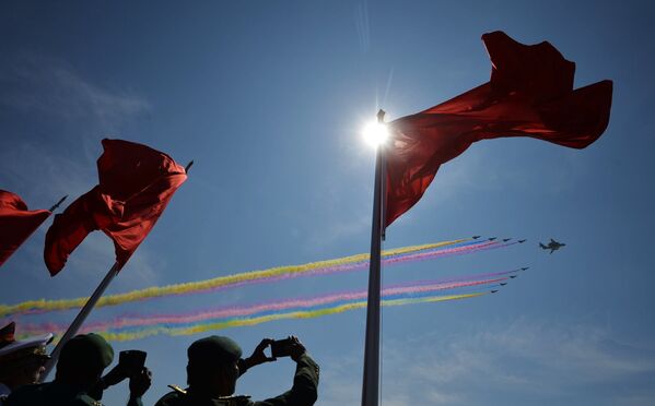 Парад в Пекине по случаю 70-летия окончания Второй мировой войны - Sputnik Беларусь
