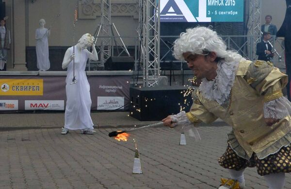 Инцидент во время архитектурного фестиваля в Минске - Sputnik Беларусь