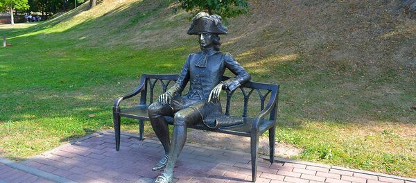 Скульптура зодчего Городницы - Sputnik Беларусь