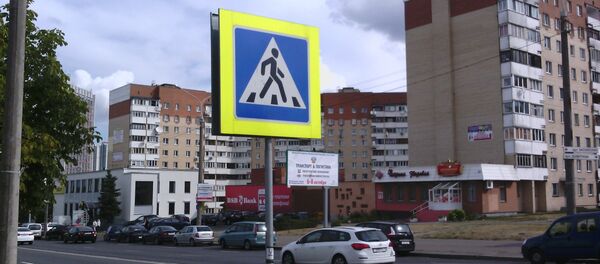 Знак пешеходного перехода - Sputnik Беларусь