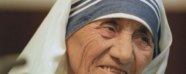 Настоятельница Ордена милосердия мать Тереза - Sputnik Беларусь