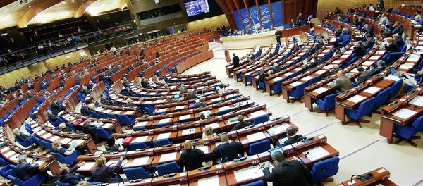 Зал заседаний ПАСЕ в Страсбурге - Sputnik Беларусь