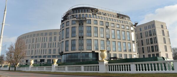 Строительство Кемпински - Sputnik Беларусь