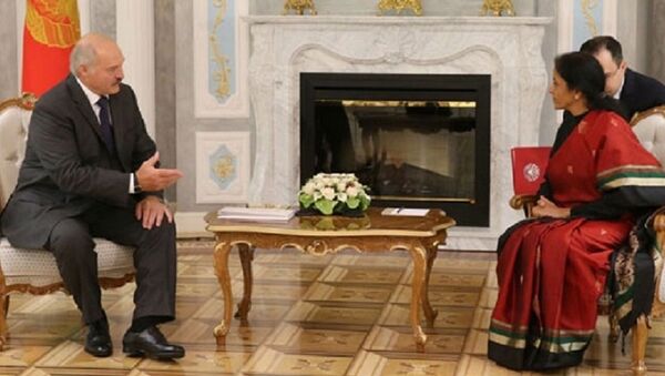 Встреча президента Беларуси с послом Индии - Sputnik Беларусь
