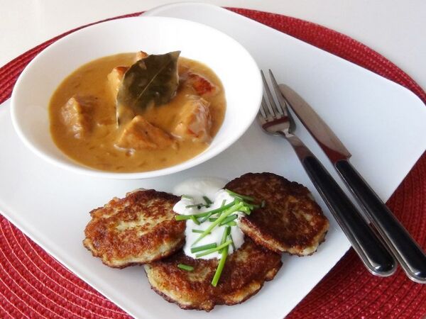 Картапляныя аладки Картапляныя аладки - Sputnik Беларусь