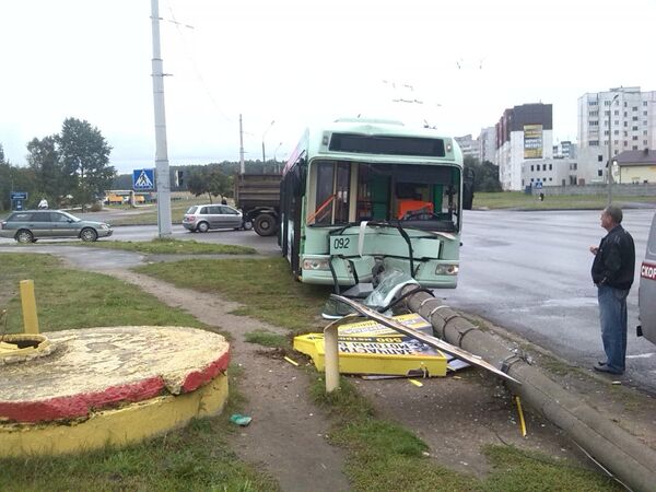 Авария троллейбуса в Могилеве - Sputnik Беларусь