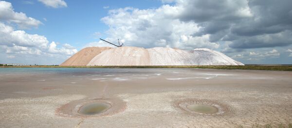 Работа предприятия Беларуськалий, архивное фото Работа предприятия Беларуськалий, архивное фото - Sputnik Беларусь