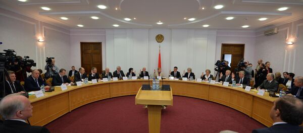 Пасяджэнне ЦВК Беларусі па рэгістрацыі кандыдатаў, архіўнае фота - Sputnik Беларусь