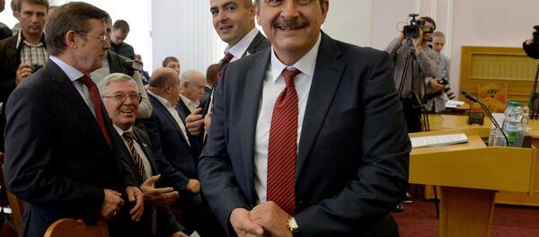 Сергей Гайдукевич в Центризбиркоме Сергей Гайдукевич в Центризбиркоме - Sputnik Беларусь